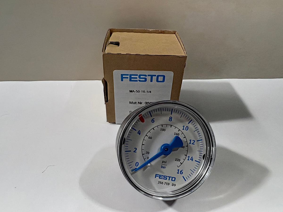 Festo MA-50-16-1/4 356759 – Pressure Gauge