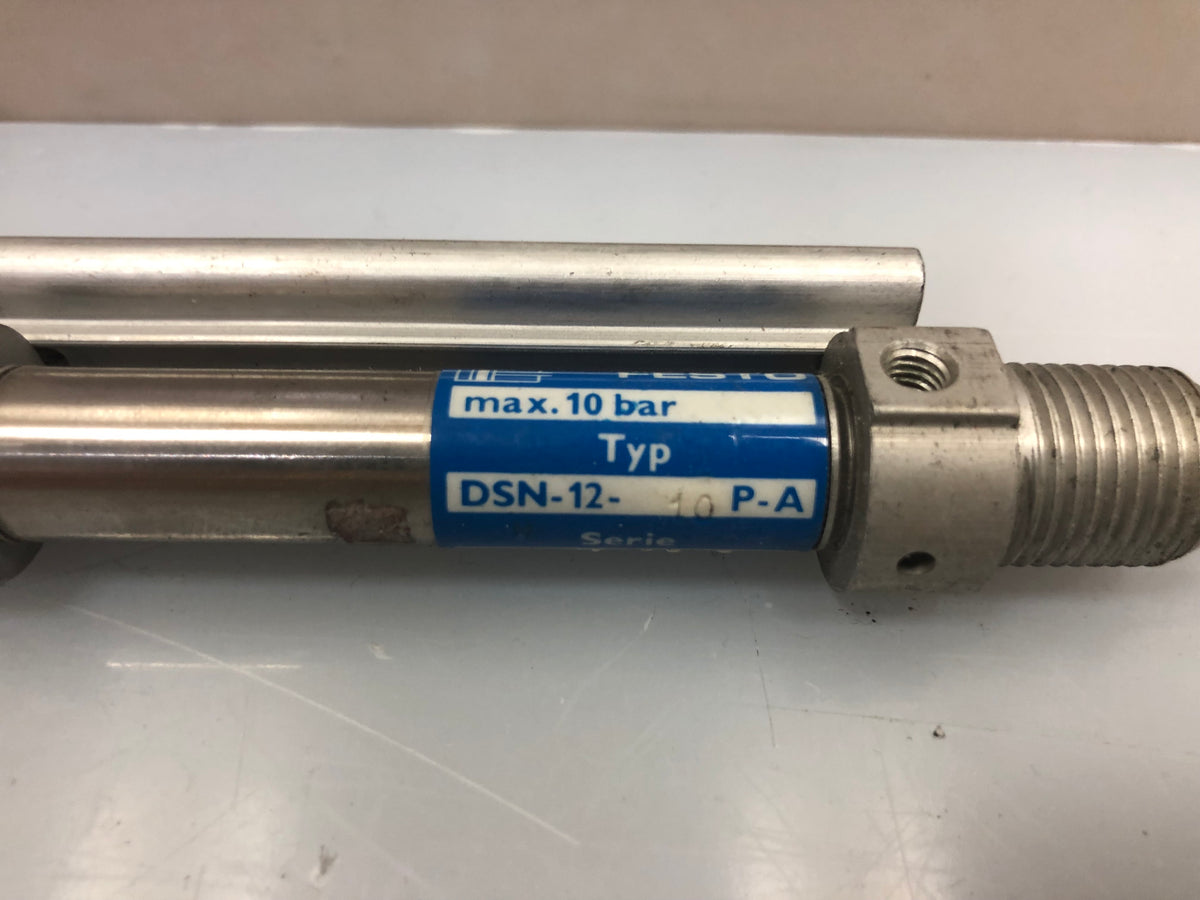 Festo DSN-12-10-P-A Pneumatic Cylinder 12mm Bore 10mm Stroke 10 Bar – 10.89R