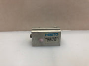 1x FESTO AEVC-12-10-I-P-A 188081 Compact Pneumatic Cylinder 12mm Bore 10mm Stroke
