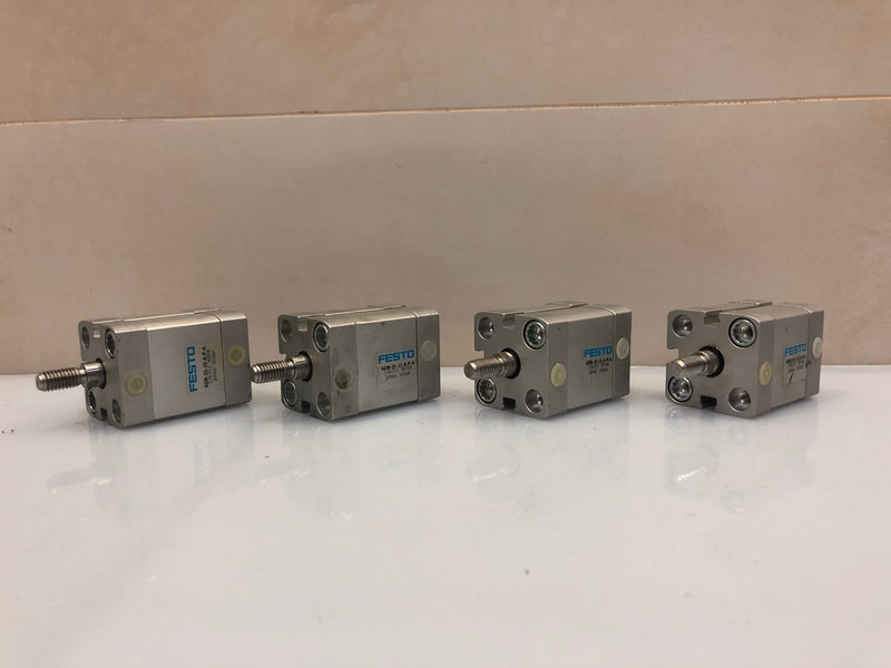 1x FESTO ADN-25-15-A-P-A 536253 Compact Air Cylinder 25mm Bore 15mm Stroke