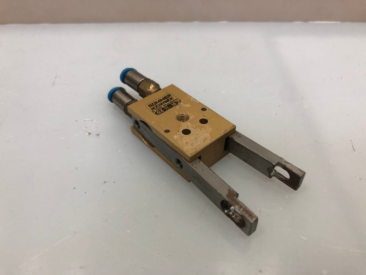 1x Sommer Automatic GZ 11-18 Pneumatic Gripper – 2-Jaw Parallel Gripper