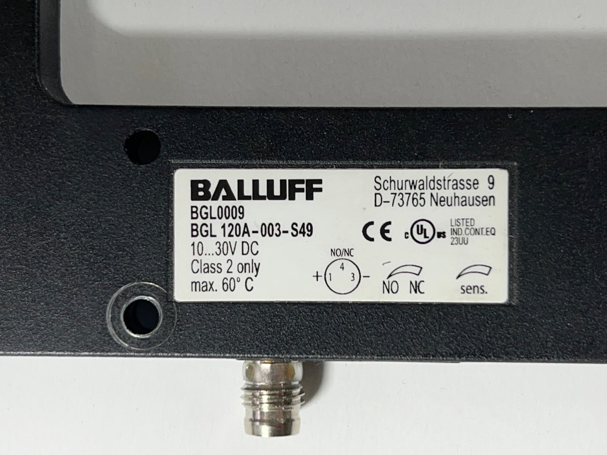 Balluff BGL0009 Fork Light Barrier – BGL 120A-003-S49