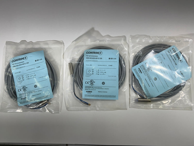 1x Contrinex DW-AD-623-M12-126 Inductive Proximity Sensor – New Original