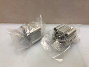 1x SMC CQ2B32TF-10DZ-XB6 Compact Pneumatic Cylinder