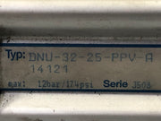 FESTO DNU-32-25-PPV-A 14121 Pneumatic Cylinder – 32mm Bore 25mm Stroke