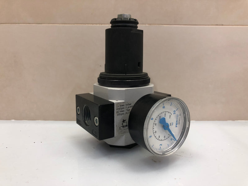 FESTO LR-D-7-MIDI A243 162586 Pressure Regulator – G 1/4" Port, Precise Air Control