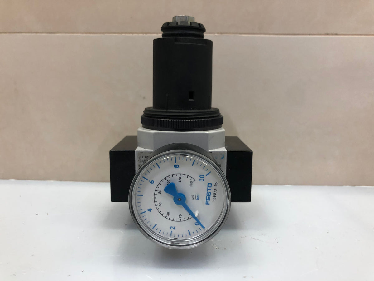 FESTO LR-D-7-MIDI A243 162586 Pressure Regulator – G 1/4" Port, Precise Air Control