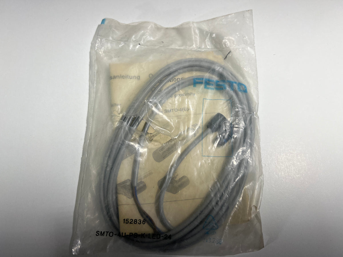 Festo SMTO-4U-PS-K-LED-24 Proximity Sensor 152836 – New