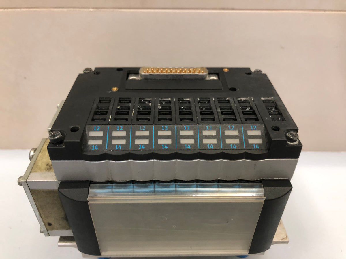 FESTO CPV10-GE-MP-8 18255 Solenoid Valve – 8-Station CPV10 Valve Manifold Module