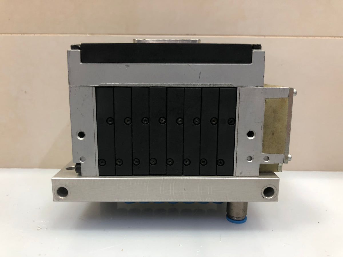 FESTO CPV10-GE-MP-8 18255 Solenoid Valve – 8-Station CPV10 Valve Manifold Module