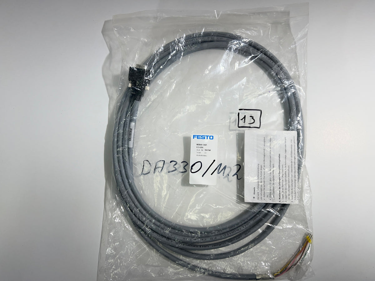 Festo NEBM-S169-E-5-LE6 Connecting Cable 550740