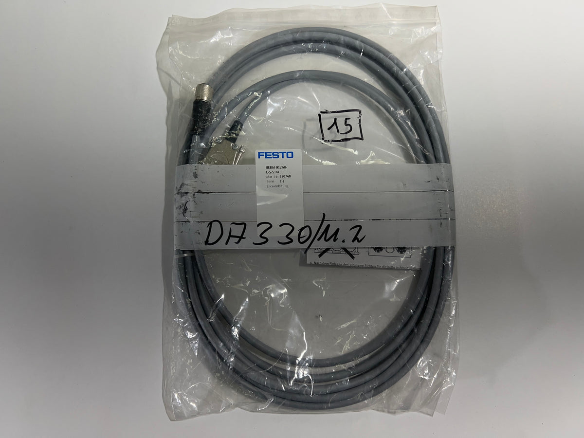 Festo NEBM-M12G8-E-5-S1G9 Encoder Cable 550748