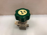 1x NUPRO SS-DSS6MM Stainless Steel Needle Valve