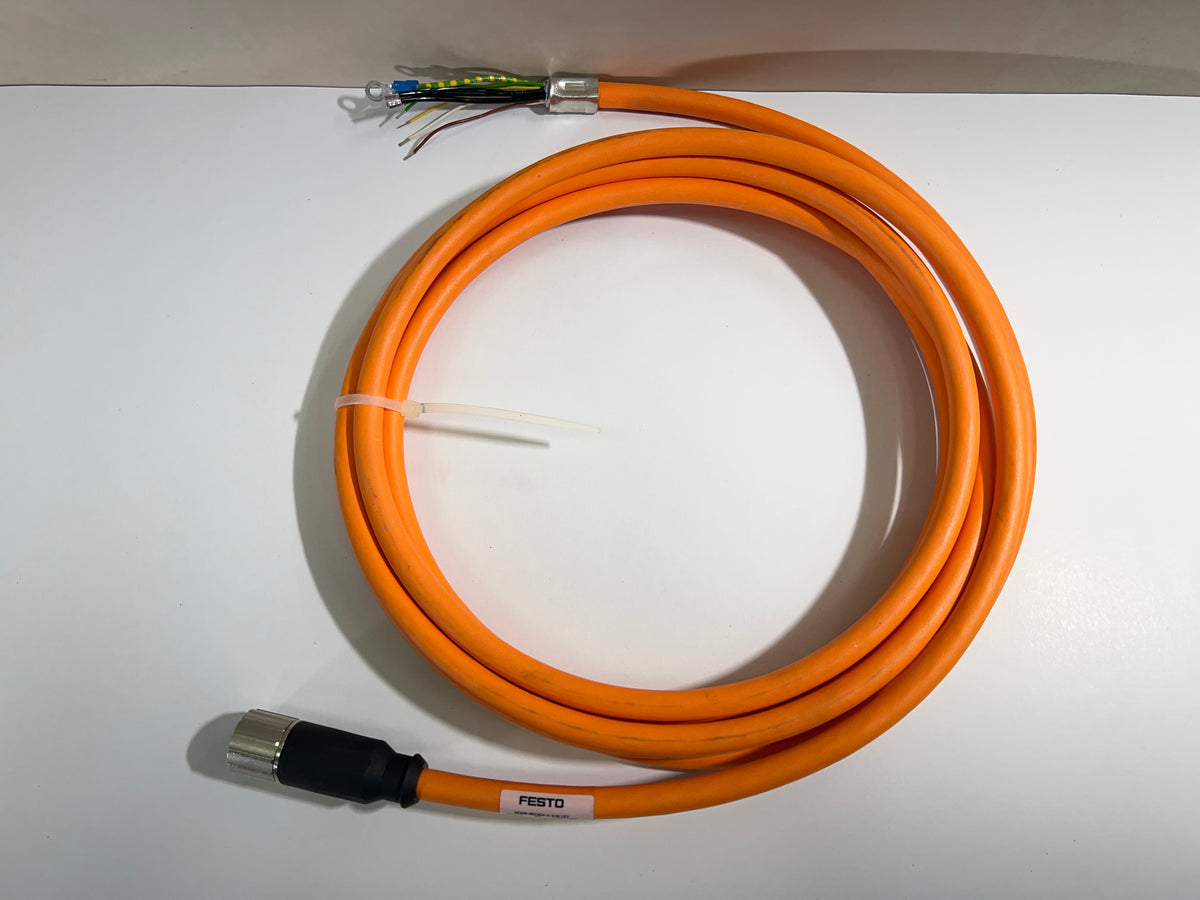 Festo NEBM-M23G6-E-5-N-LE7 Motor Cable 550310