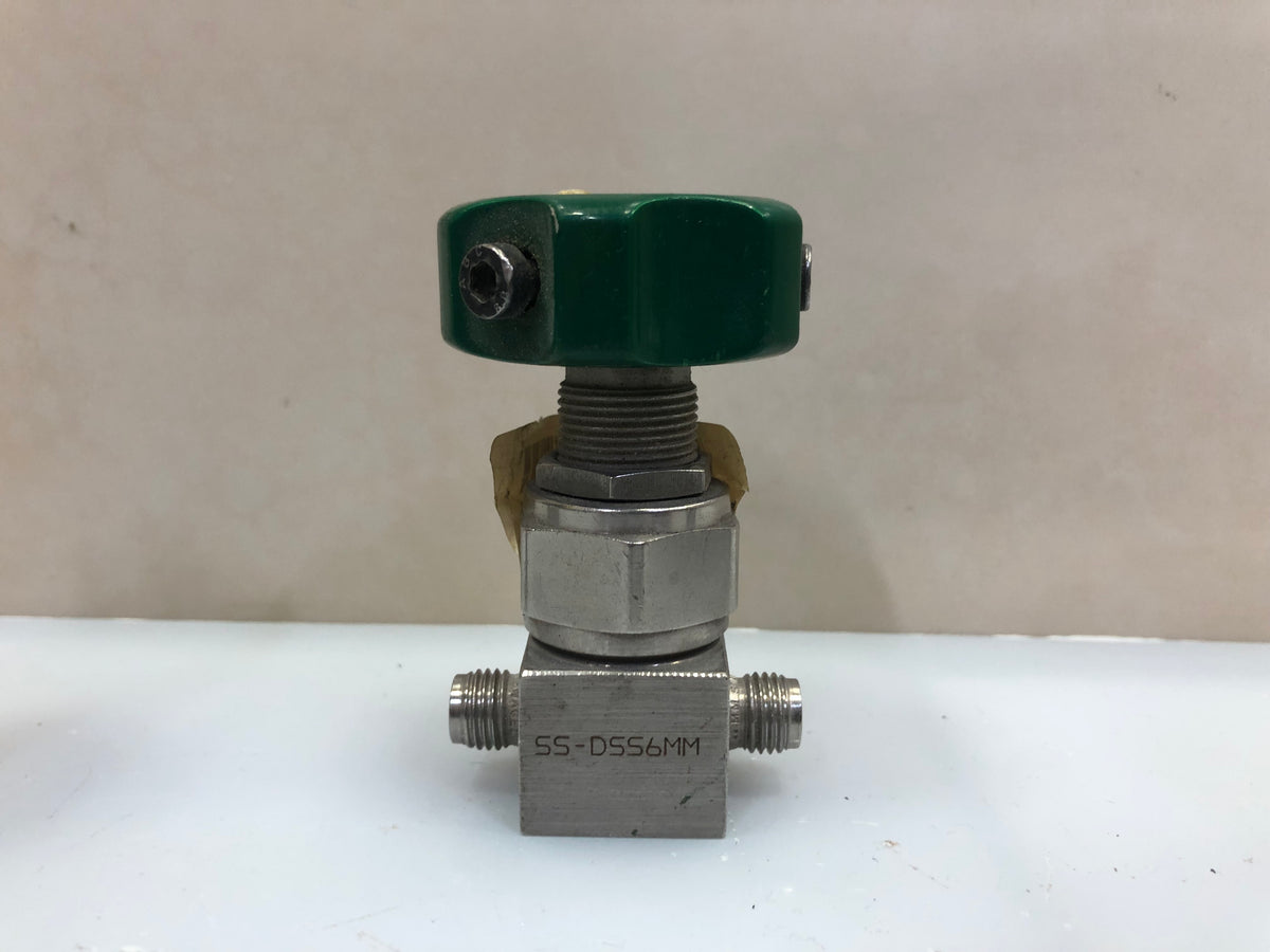 1x NUPRO SS-DSS6MM Stainless Steel Needle Valve