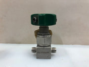 1x NUPRO SS-DSS6MM Stainless Steel Needle Valve
