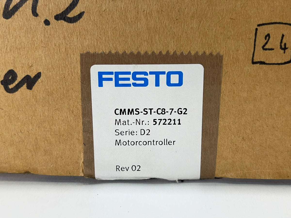 Festo Motor Controller CMMS-ST-C8-7-G2 572211