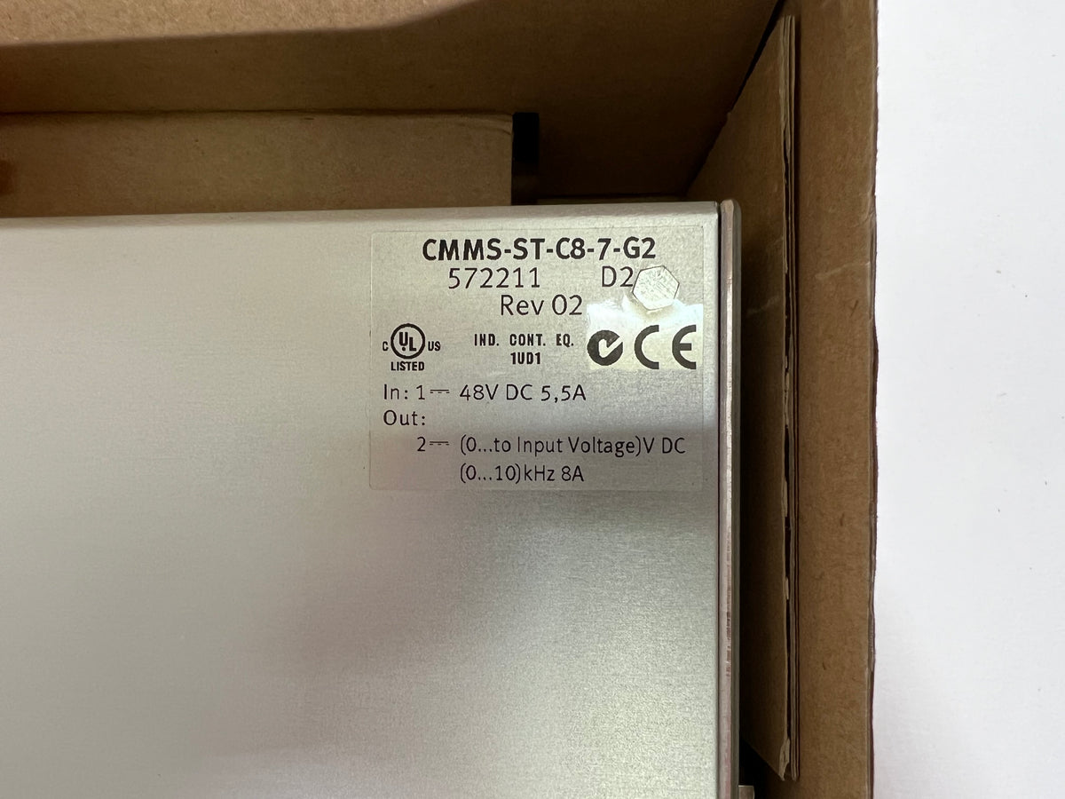 Festo Motor Controller CMMS-ST-C8-7-G2 572211