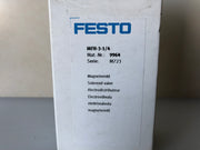 Festo MFH-3-1/4 9964 Solenoid Valve – 3/2 Way, 1/4" Port Pneumatic Valve