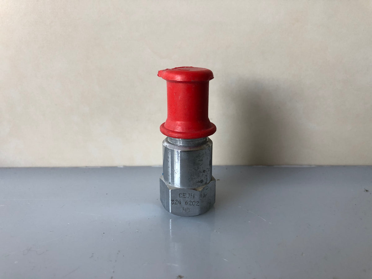 Lot of 23 CEJN 324 6202 HB Quick Disconnect Nipple – High Flow, DN 7.5, Brass