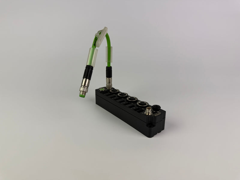 1x BECKHOFF  EP2008-0002 EtherCAT Module with cable