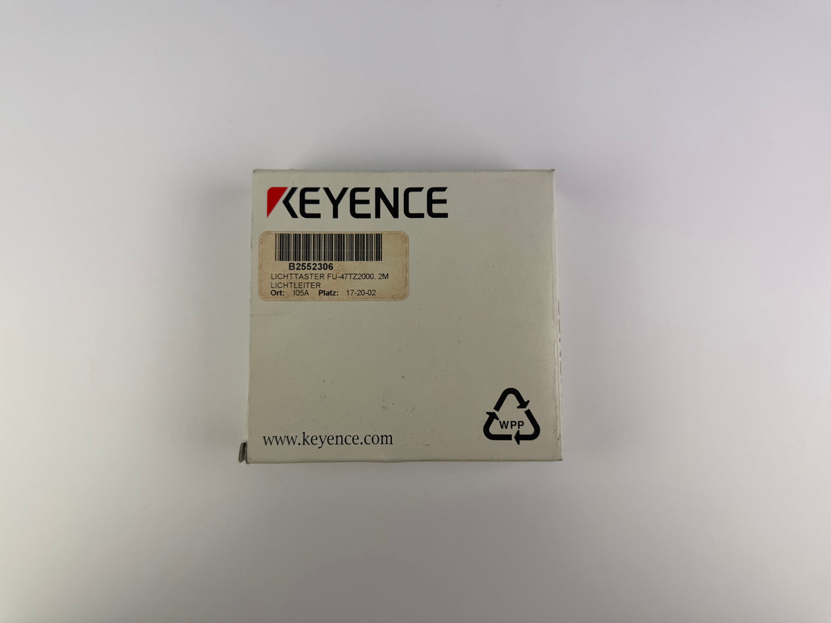 Keyence FU-47TZ Fiber Optic Sensor – Lot of 3