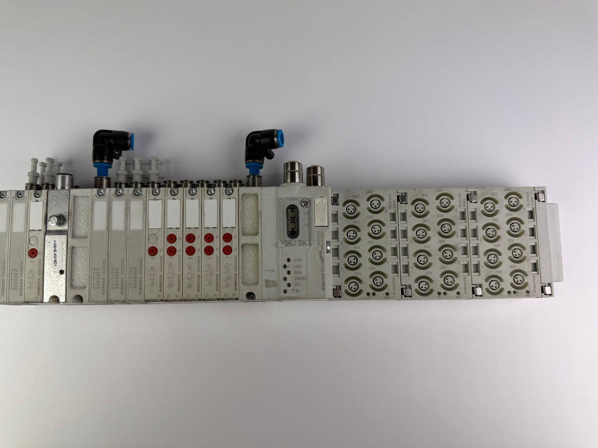 Aventics R412018225 EtherCAT Module – AES-D-BC-ECAT Valve Island Interface