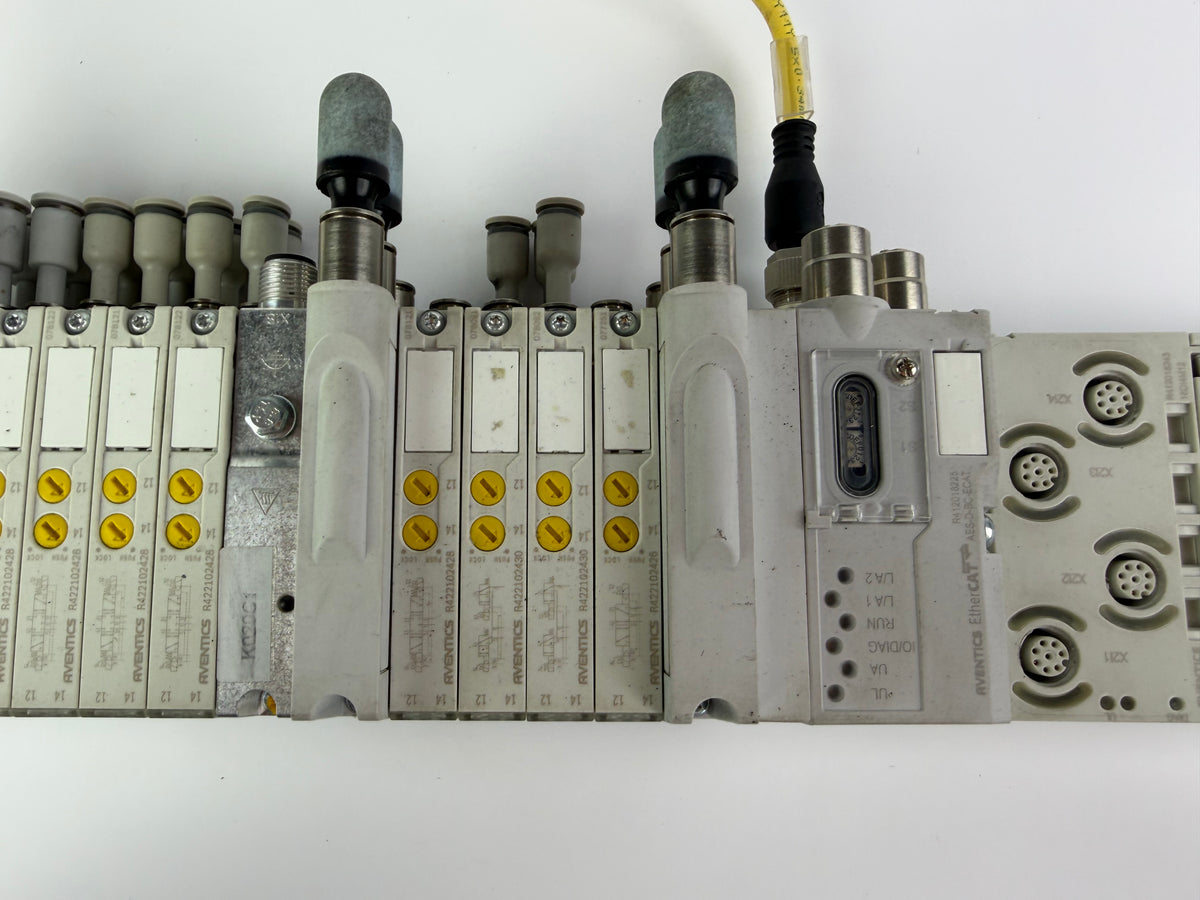 Aventics R412018225 EtherCAT Module – AES-D-BC-ECAT Valve Island Interface