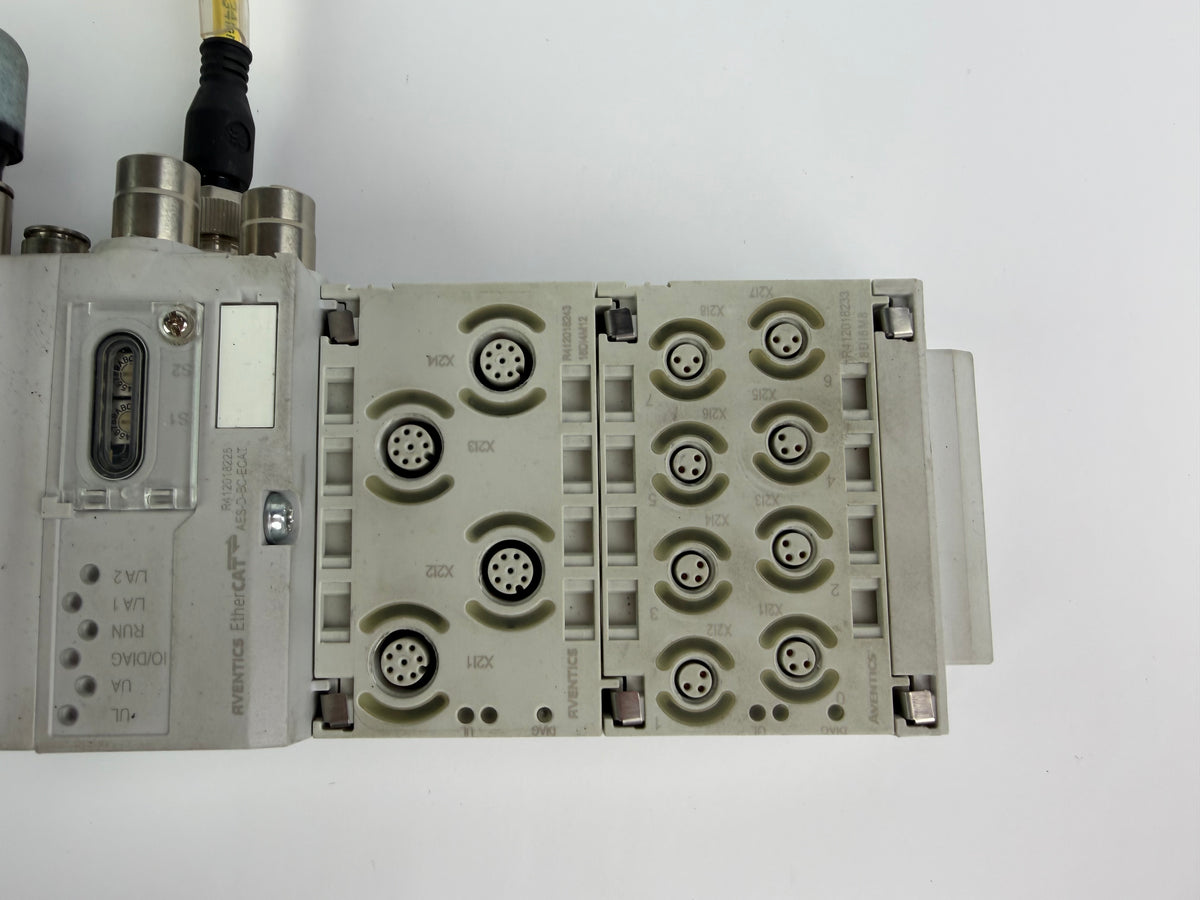 Aventics R412018225 EtherCAT Module – AES-D-BC-ECAT Valve Island Interface