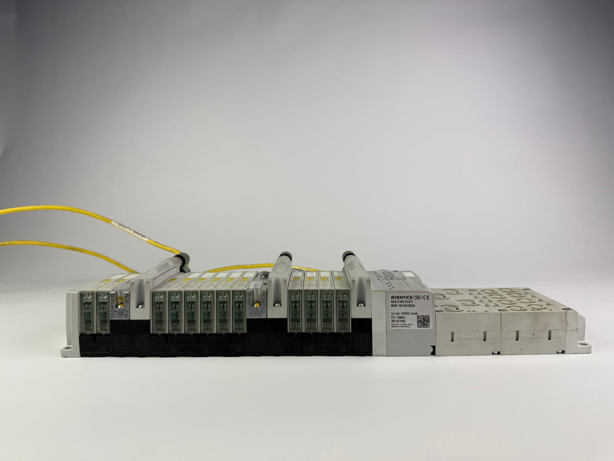 Aventics R412018225 EtherCAT Module – AES-D-BC-ECAT Valve Island Interface