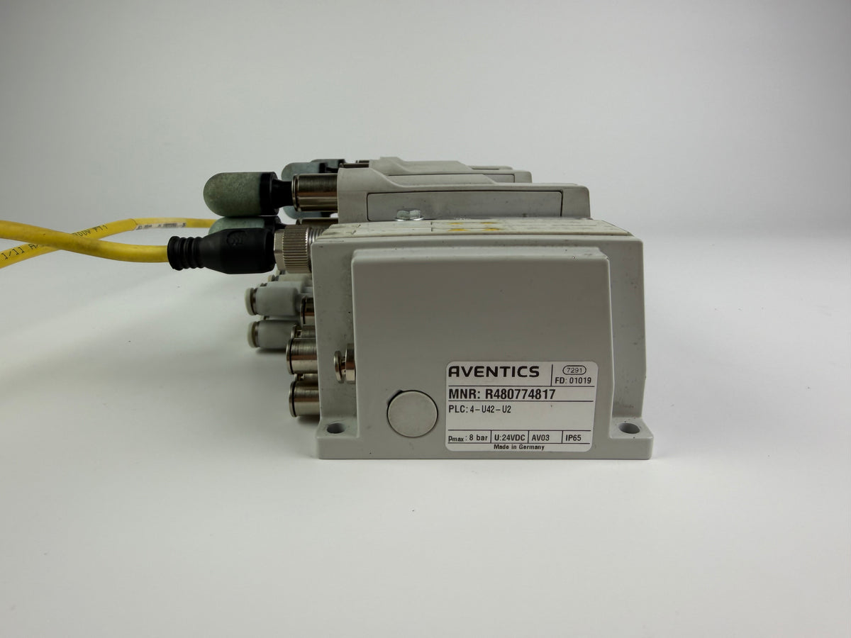 Aventics R412018225 EtherCAT Module – AES-D-BC-ECAT Valve Island Interface