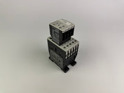 Eaton Moeller XTCE012B10 Contactor + DIL M32-XHI11 Auxiliary Contact Block (21NC / 33NO)