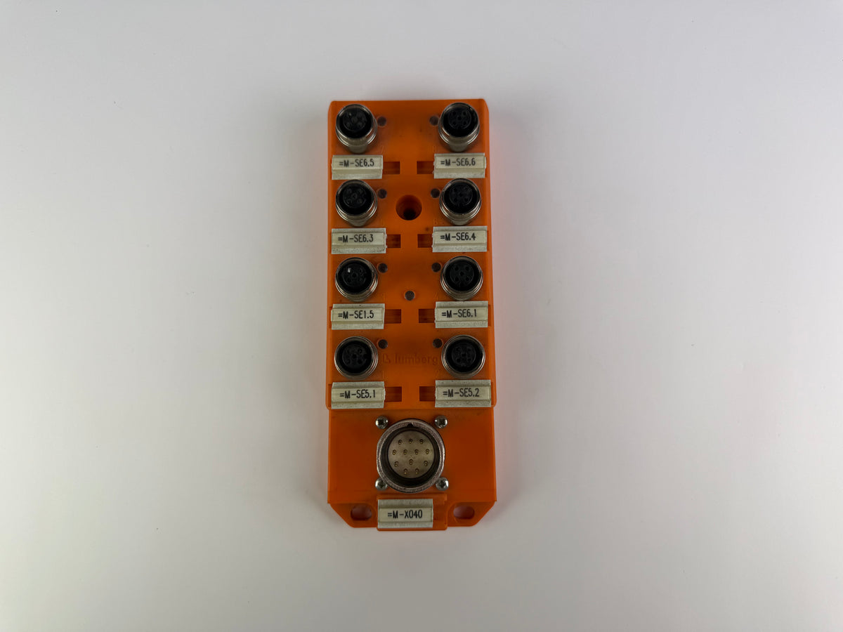 Lumberg Automation ASBS 8/LED 5-4 Sensor Actuator Box – 8-Port, LED, M12