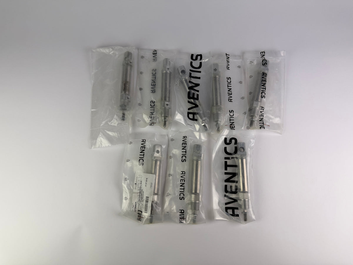 1x Aventics 0822032202 Pneumatic Cylinder – Double Acting – Max 10 Bar