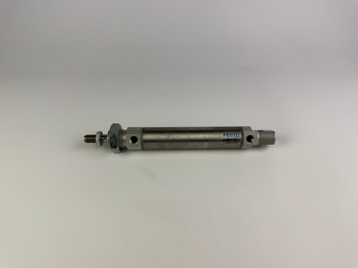 Festo DSN-25-80-P Pneumatic Cylinder – 25mm Bore 80mm Stroke – Max 10 Bar