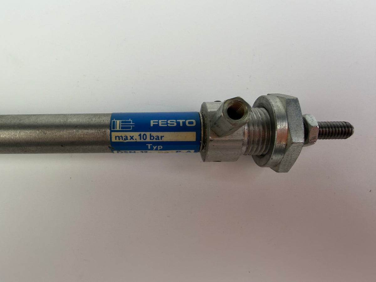 Festo DSN-12-50-P-A Pneumatic Cylinder 12mm Bore 50mm Stroke Max 10 Bar