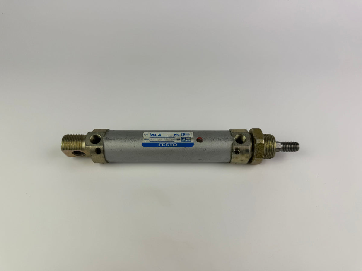 Festo DGS-25-80-PPV Pneumatic Cylinder 25mm Bore 80mm Stroke