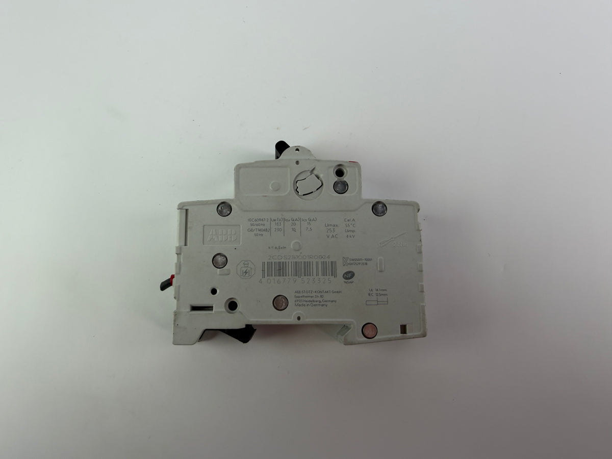 ABB S201-C2 Circuit Breaker 2A 1-Pole 6kA 2CDS251001R0024