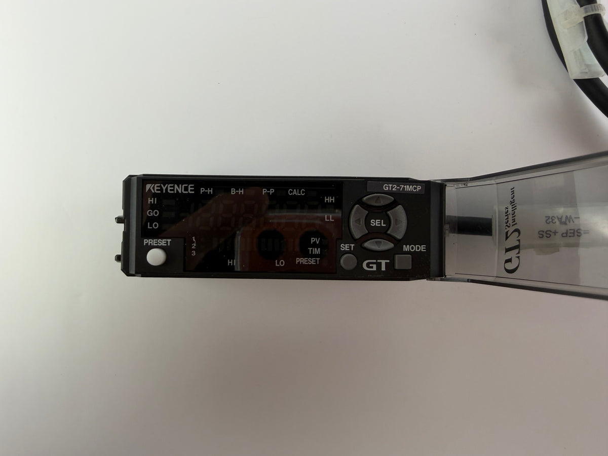 Keyence GT2-71MCP Sensor Amplifier Module for GT2 Series