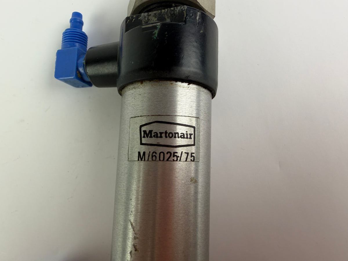 Martonair M/6025/75 Pneumatic Cylinder 25mm Bore 75mm Stroke Double Acting