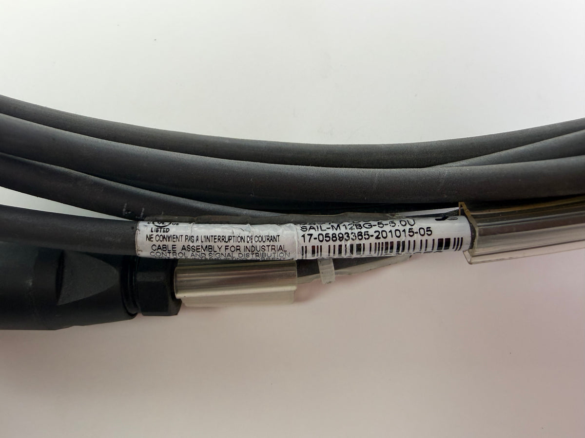 Weidmuller SAIL-M12BG-5-5.0U Sensor Cable M12 5-Pole 4.35m Male–Female PUR