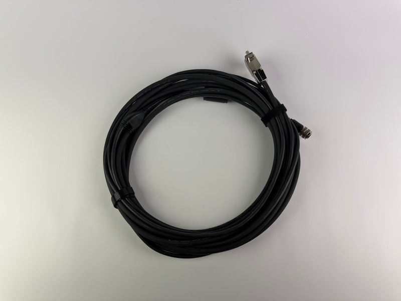 Matrix Vision Industrial Camera Cable – DB15F to 12-Pin Round – 5m