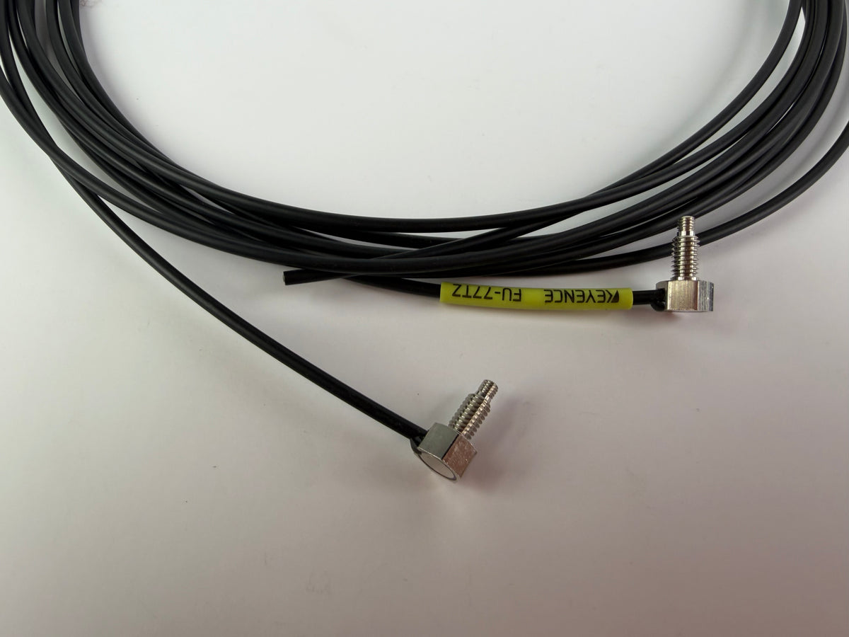Keyence FU-77TZ Fiber Optic Sensor Head – Threaded, M6, Long-Distance Type