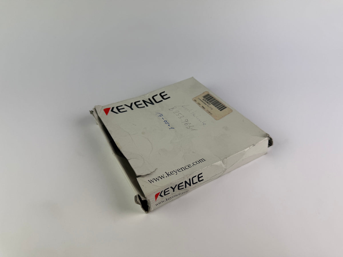 Keyence FU-77TZ Fiber Optic Sensor Head – Threaded, M6, Long-Distance Type