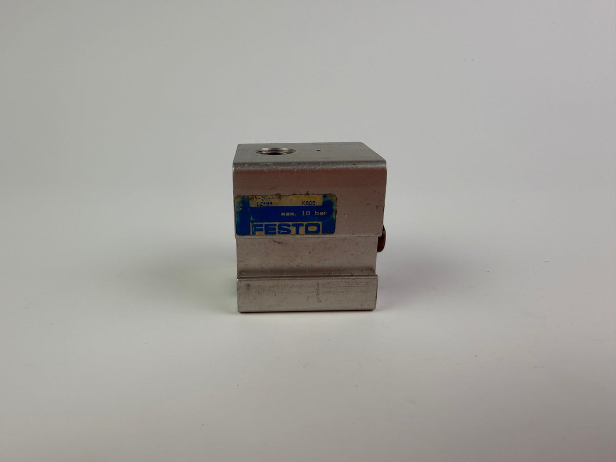 1x Festo AV-20-4-A Pneumatic Mini Cylinder – Max 10 Bar – 12494