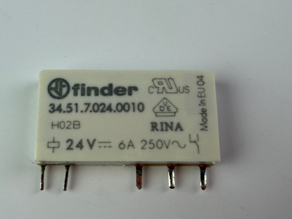 Finder 34.51.7.024.0010 General Purpose Relay – 6A 250VAC – 5 Pins