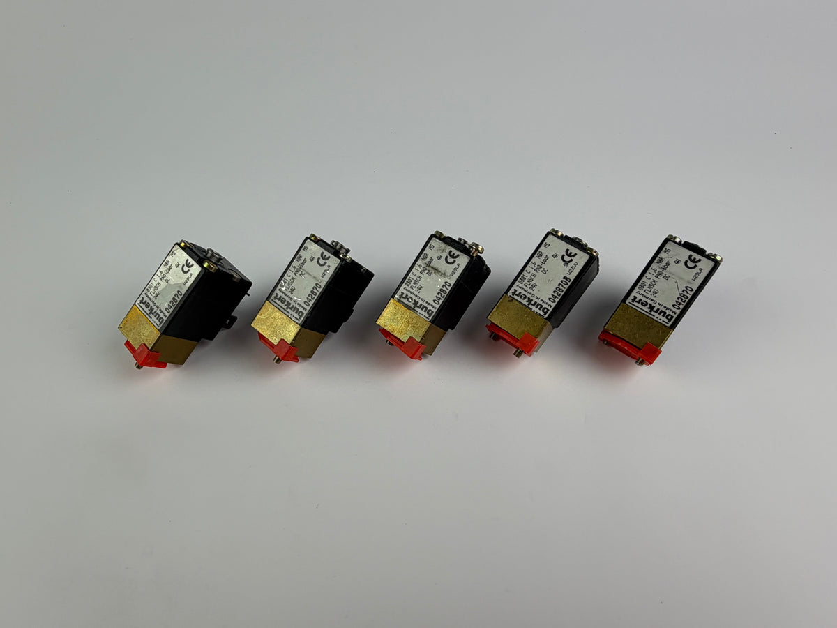 1x Burkert 0301 C 1,6 NBR MS Solenoid Valve – Part No. 042870
