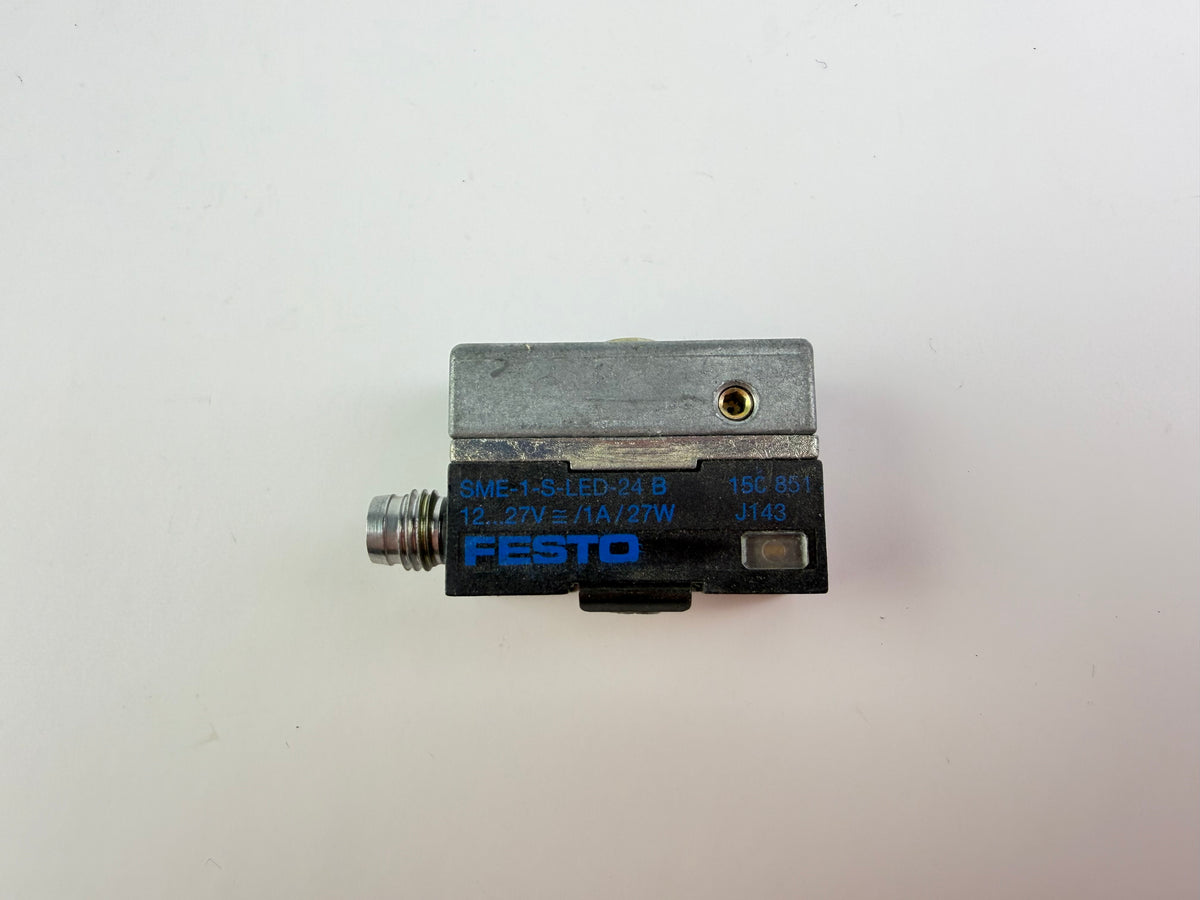1x Festo 150851 SME-1-S-LED-24-B Proximity Sensor