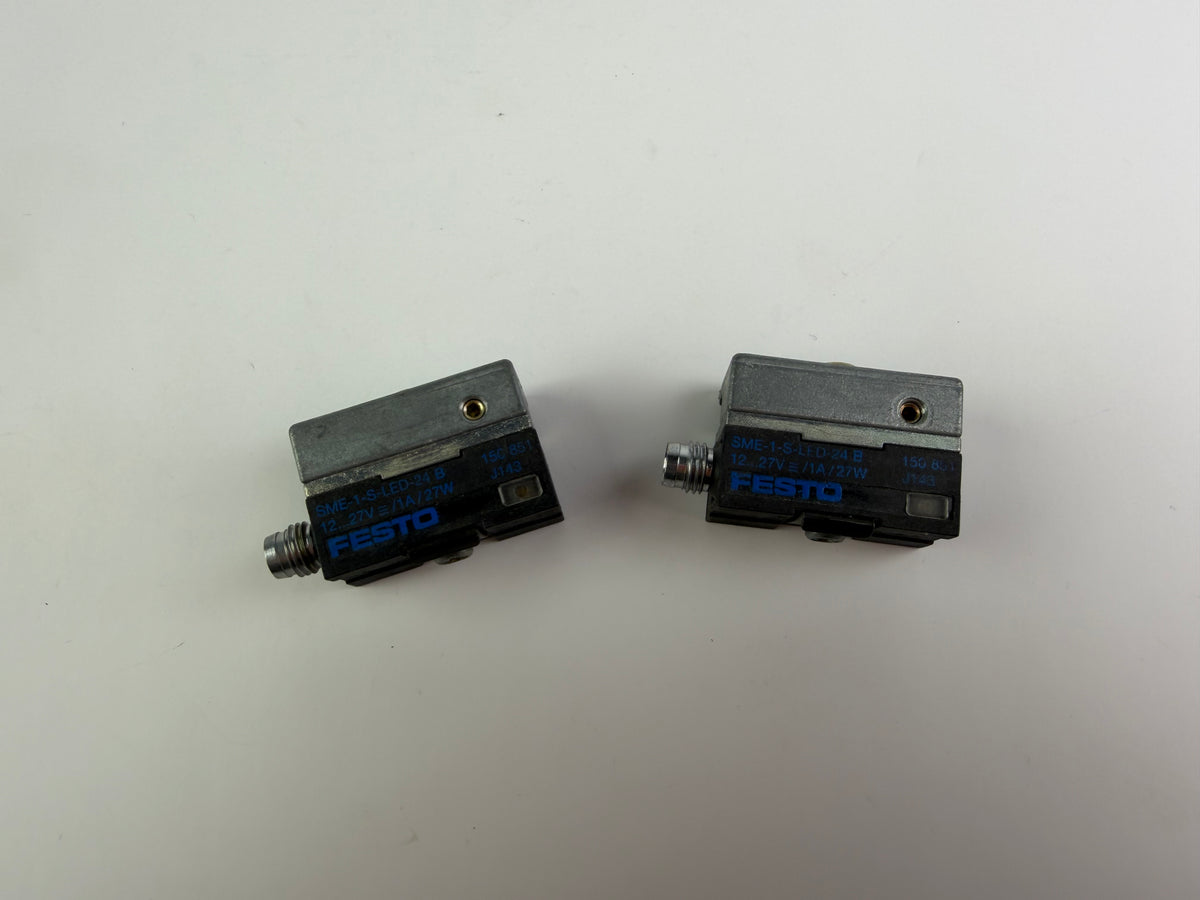 1x Festo 150851 SME-1-S-LED-24-B Proximity Sensor