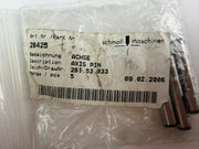 Schmoll Maschinen 26425 Axis Pin – ACHSE – 3 Pieces